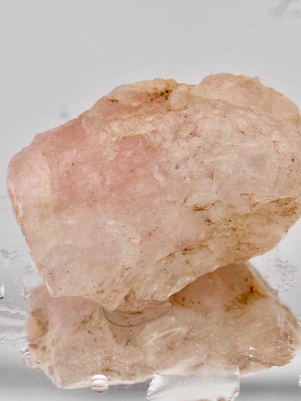 Morganite Beryl Pink Peach Raw Rough Stone Crystal Natural Rock Healing 63.3g